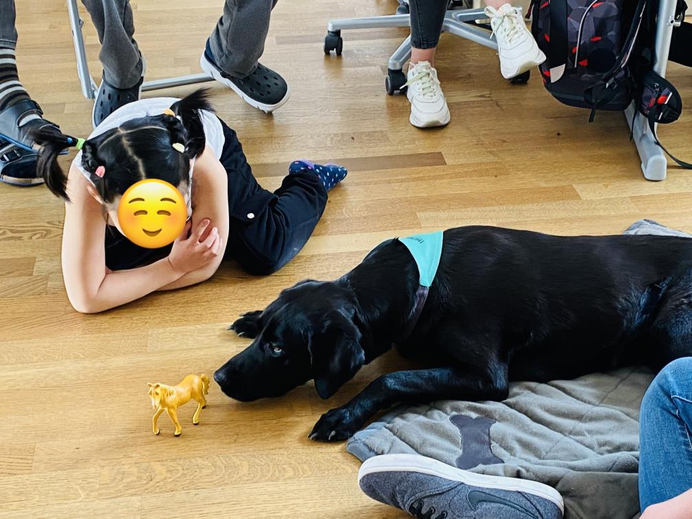 Zuerst mal alles beschnüffeln.